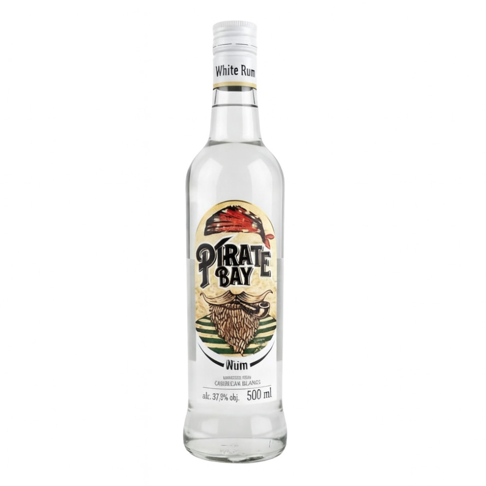 Rum Pirate Bay White 37,5% 500 ml