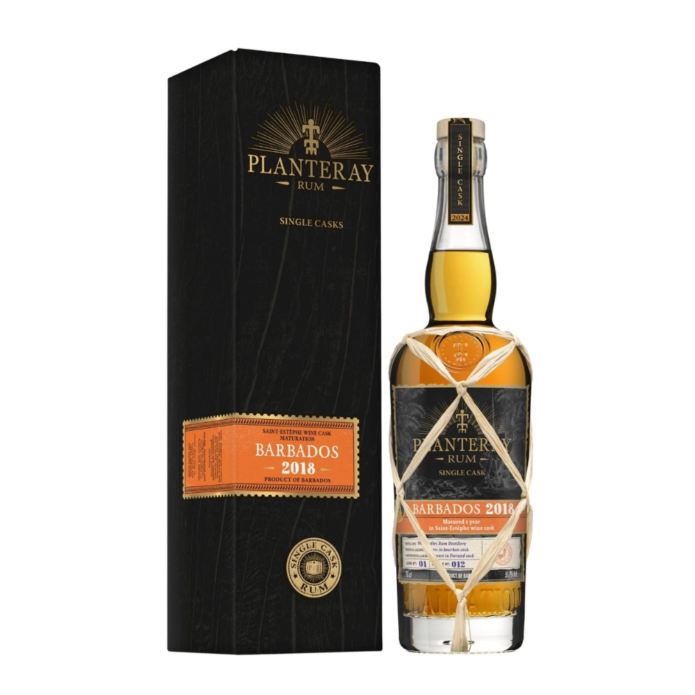 Rum Planteray Barbados 2018 50,5% 700 ml kartonik