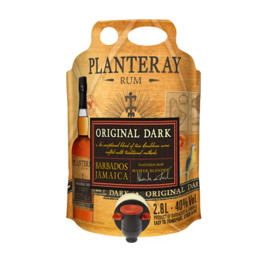 Rum Planteray Dark Original Ecopouch 40% 2800 ml