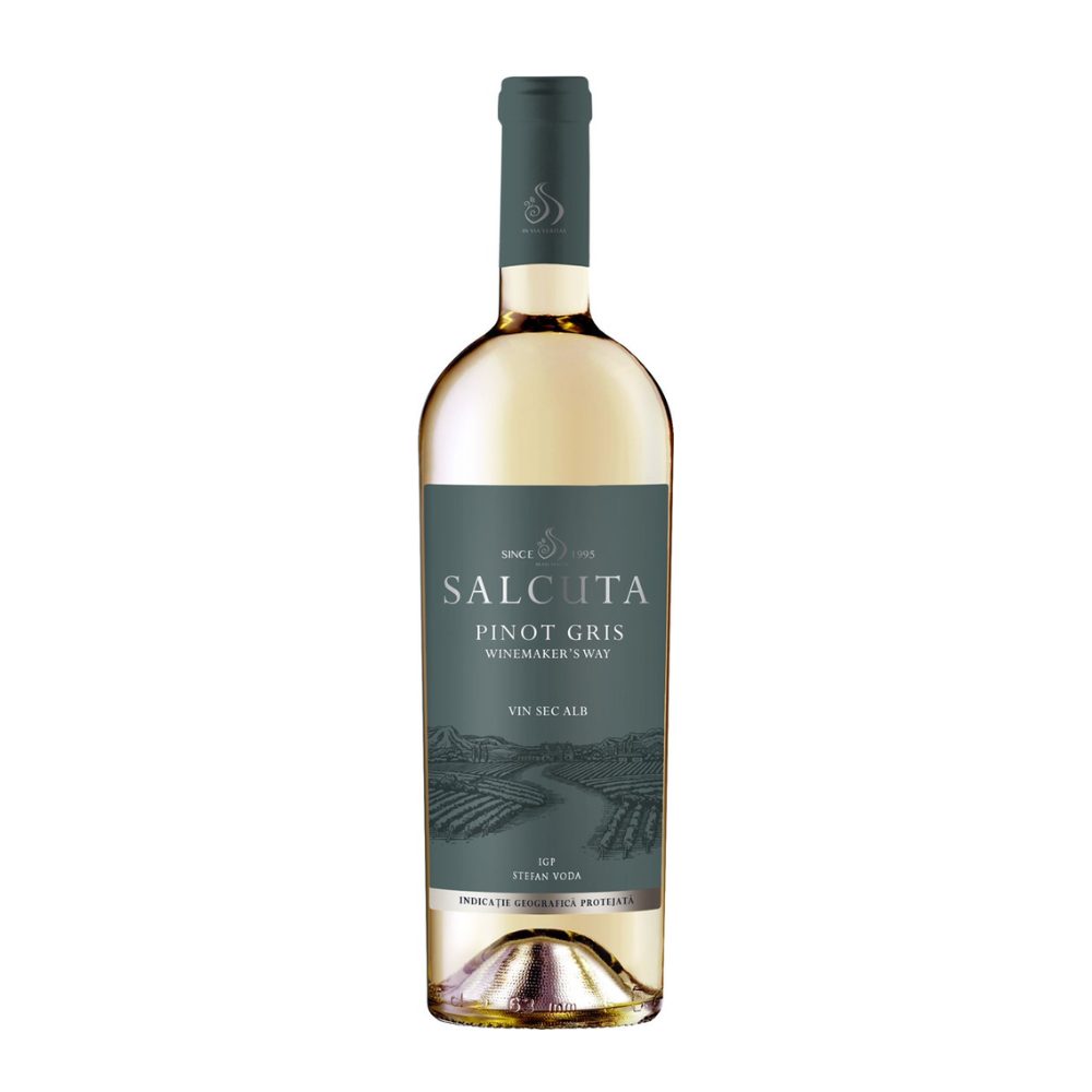 Wino Salcuta Pinot Gris 13% białe wytrawne 750 ml