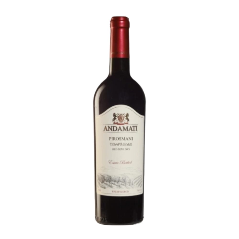 Wino Andamati Pirosmani 11% czerwone półwytrawne 750 ml