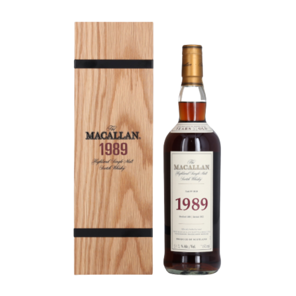 Whisky The Macallan Fine & Rare 1989 51,2% 700 ml