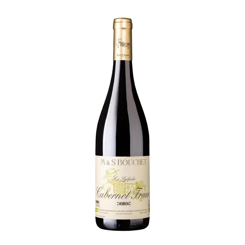 Wino Domaine M & S Bouchet Le Sylphe Cabernet Franc 2021 13,5% czerwone wytrawne 750 ml