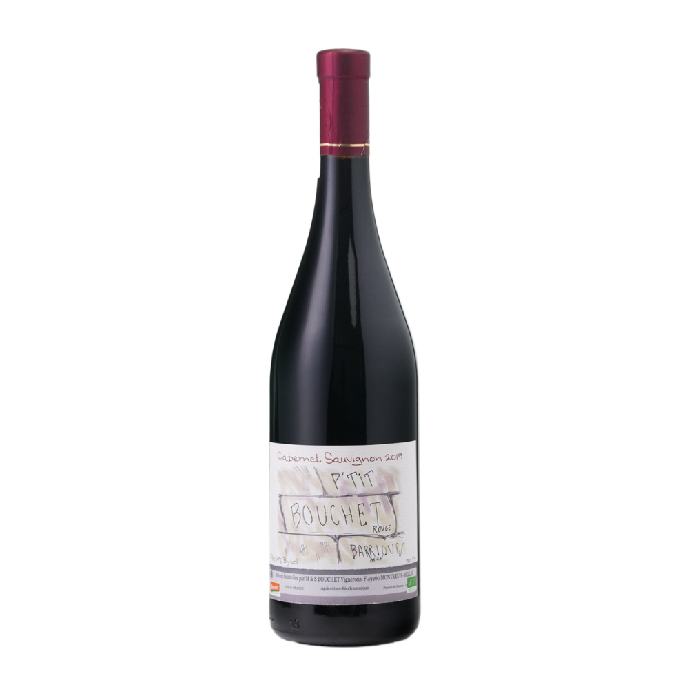 Wino Domaine M & S Bouchet Le P'tit Bouchet Cabernet Franc 2019 13,5% czerwone wytrawne 750 ml
