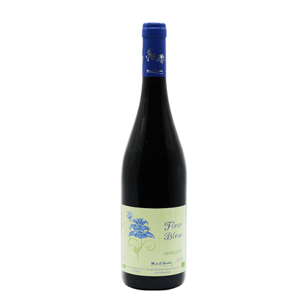 Wino Domaine M & S Bouchet Fleur Bleue Grolleau Grolleau 2022 13% czerwone wytrawne 750 ml