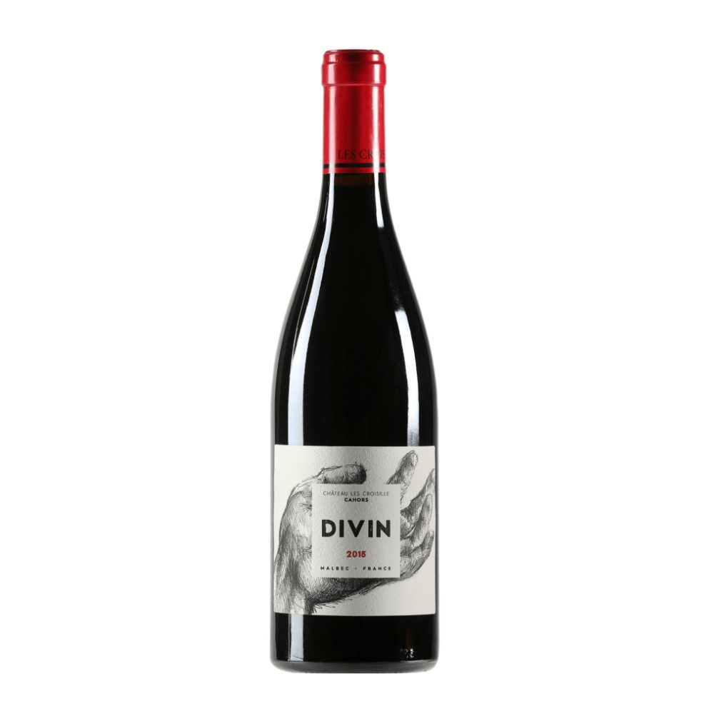 Wino Chateau les Croisille Divin Croisille Malbec 2022 14% czerwone wytrawne 750 ml