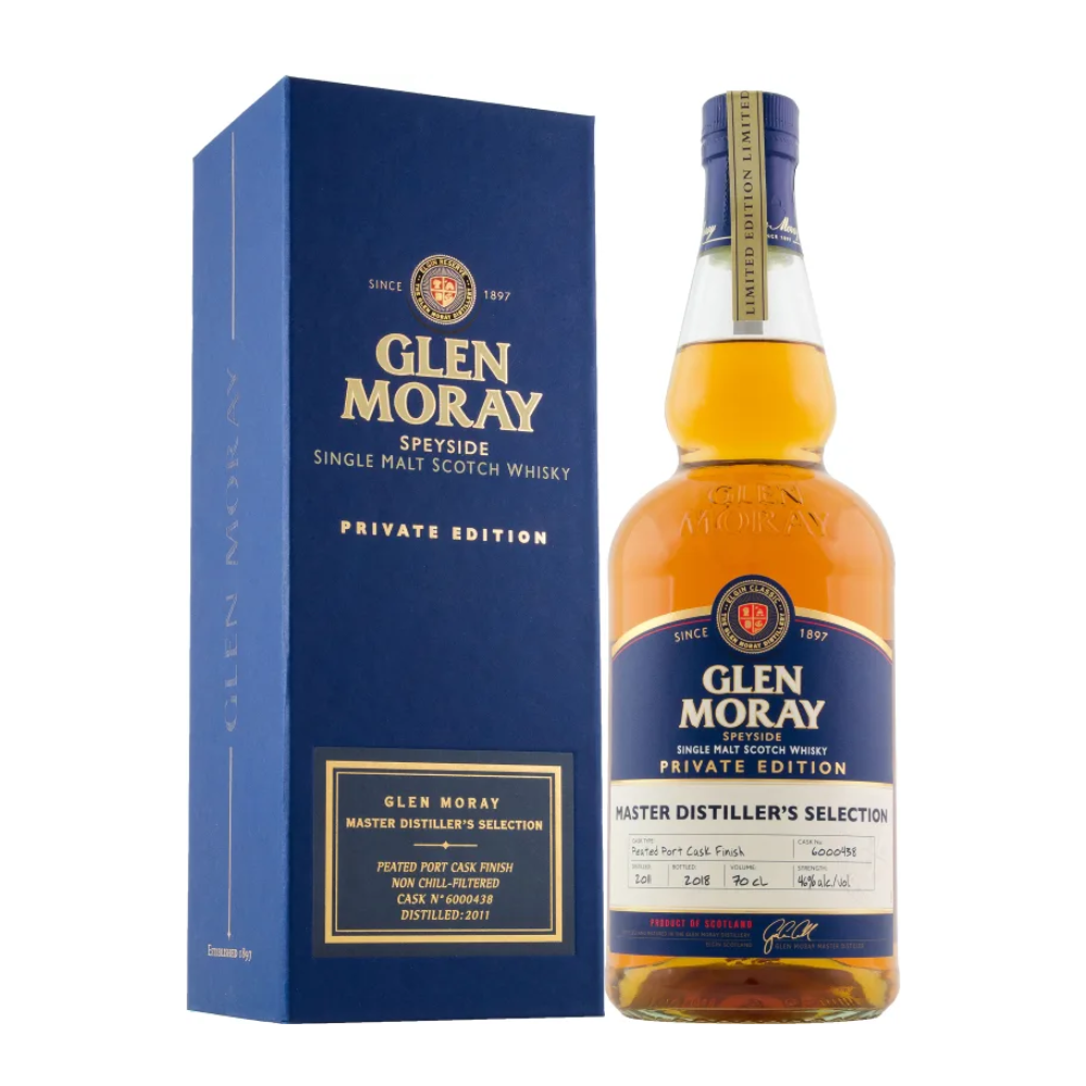 Whisky Glen Moray Single Peated Cask Portwood Finish 46% 700 ml