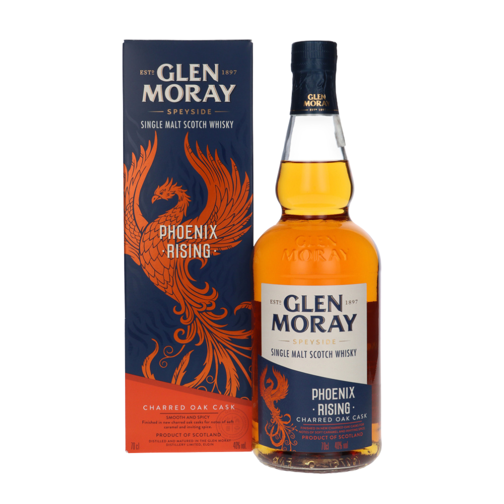 Whisky Glen Moray Phoenix Rising Charred Oak Cask 40% 700 ml