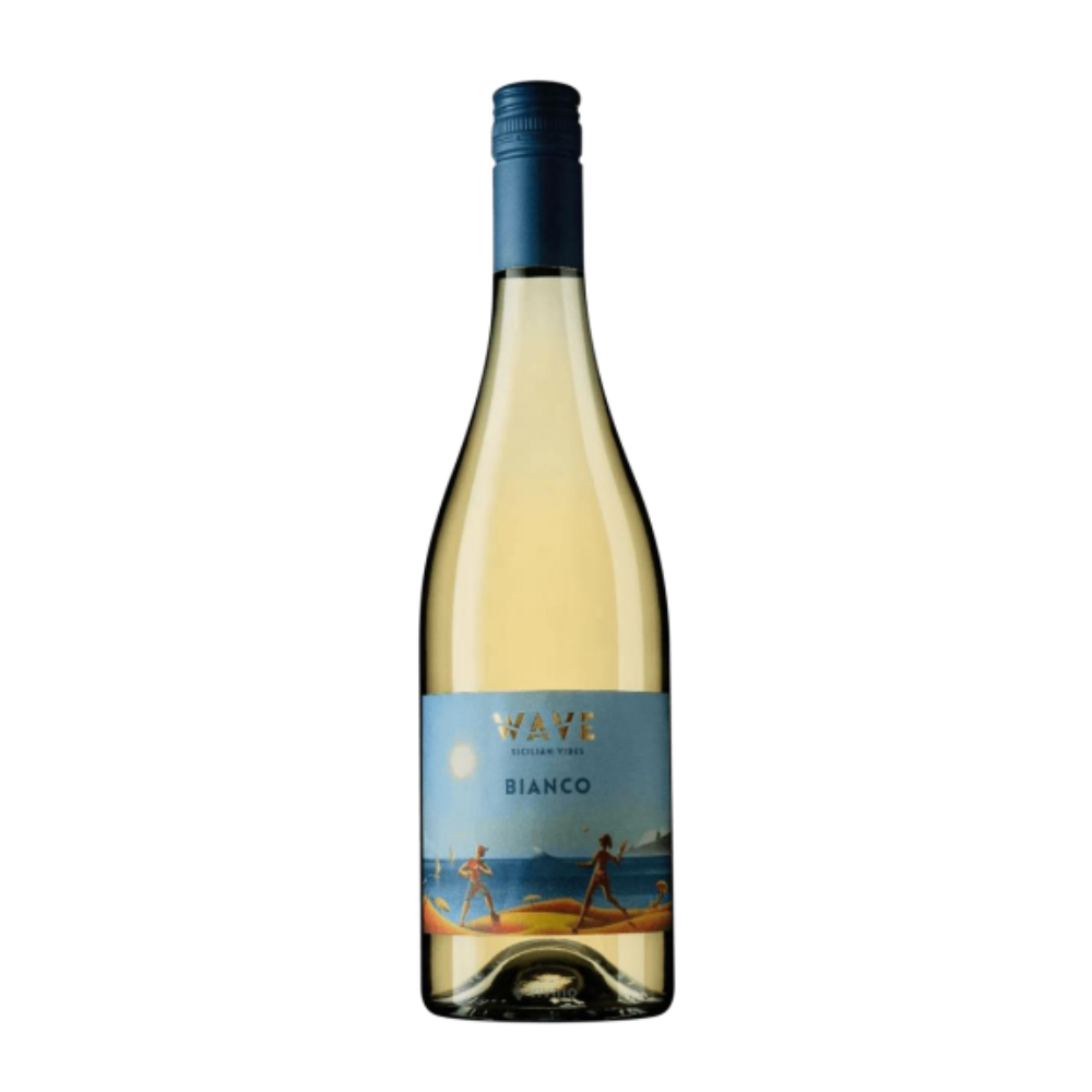 Wino Wave Terre Siciliane IGT Bianco 12% białe wytrawne 750 ml