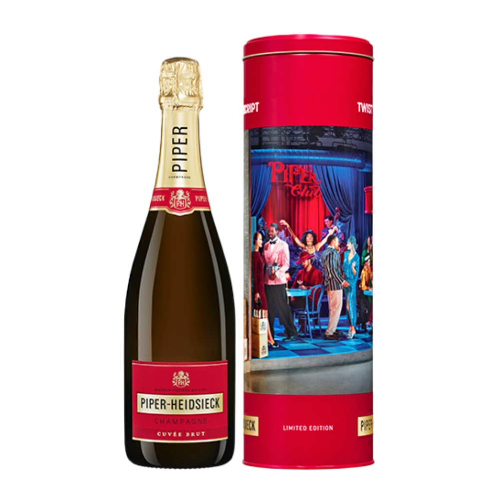 Szampan Piper-Heidsieck Twist The Script Brut 12% biały wytrawny 750 ml Puszka Prohibition