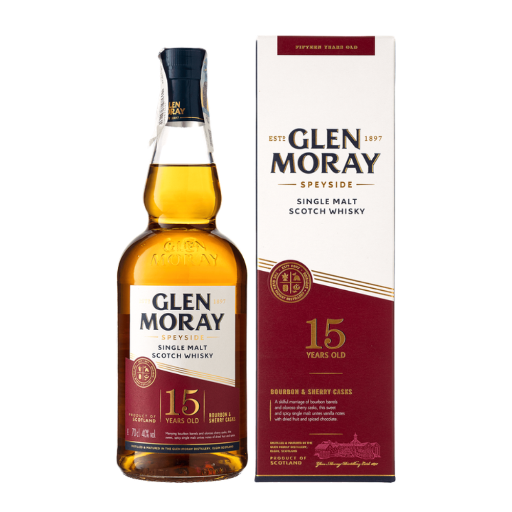 Whisky Glen Moray 15YO 40% 700 ml