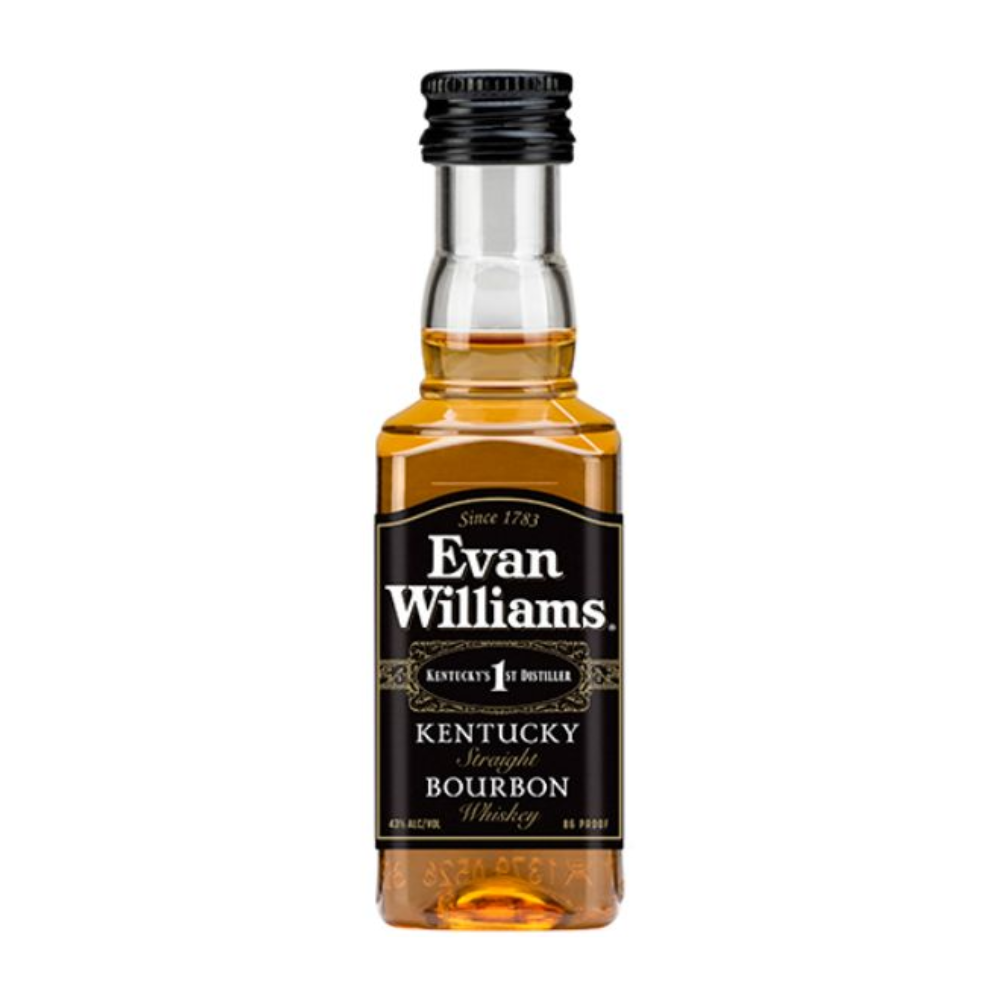 Whisky Evan Williams Kentucky Straight 43% 50 ml