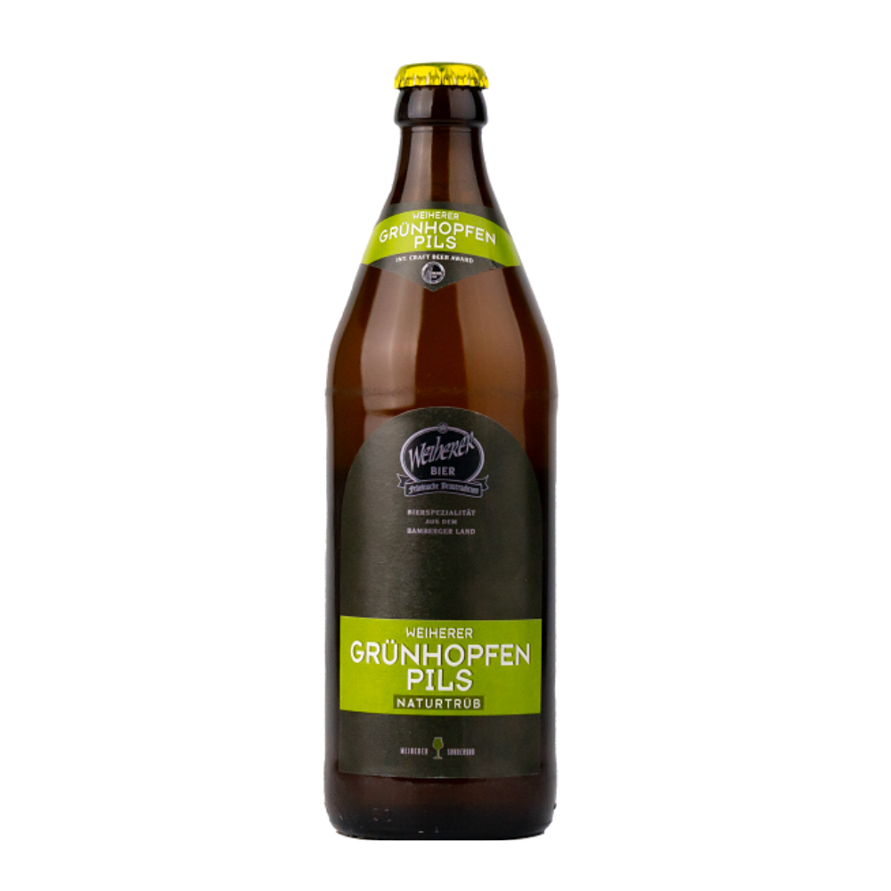 Piwo Weiherer Grünhopfen Pils 4,9% 500 ml