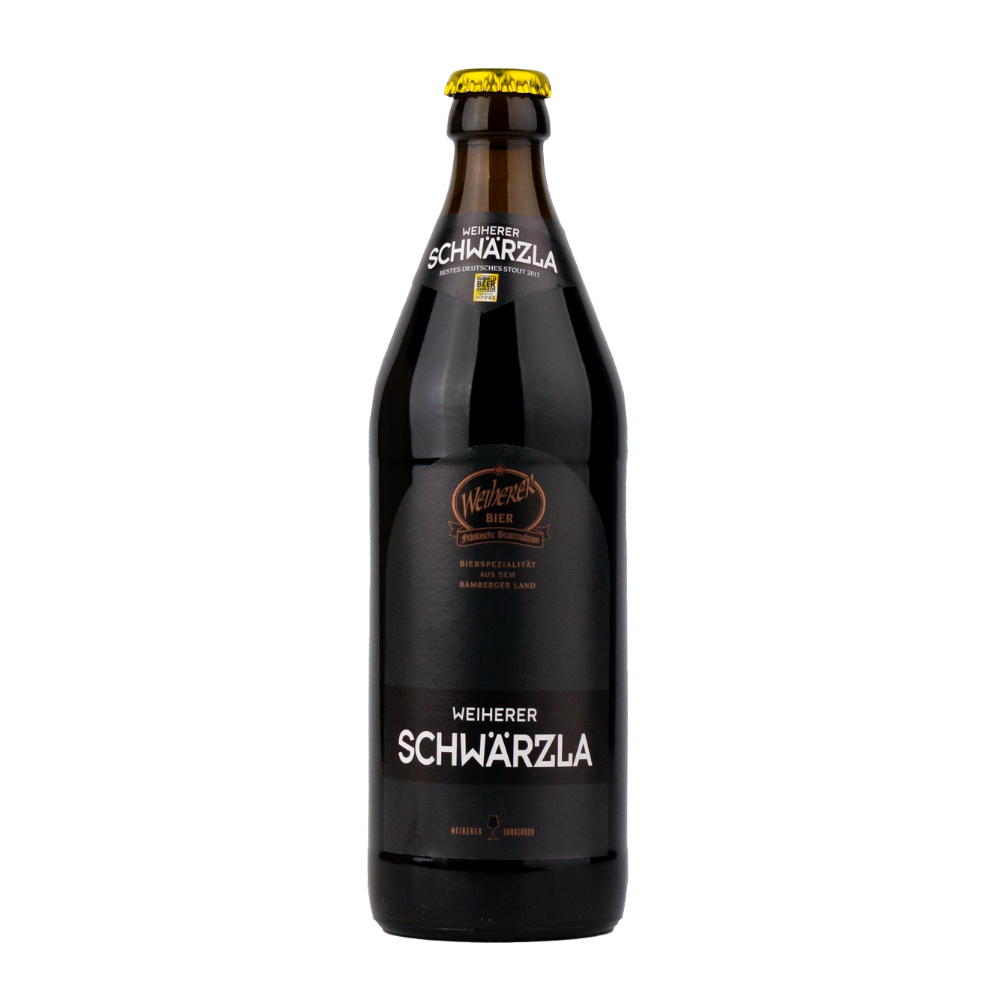 Piwo Weiherer Schwarzla 5,3% 500 ml
