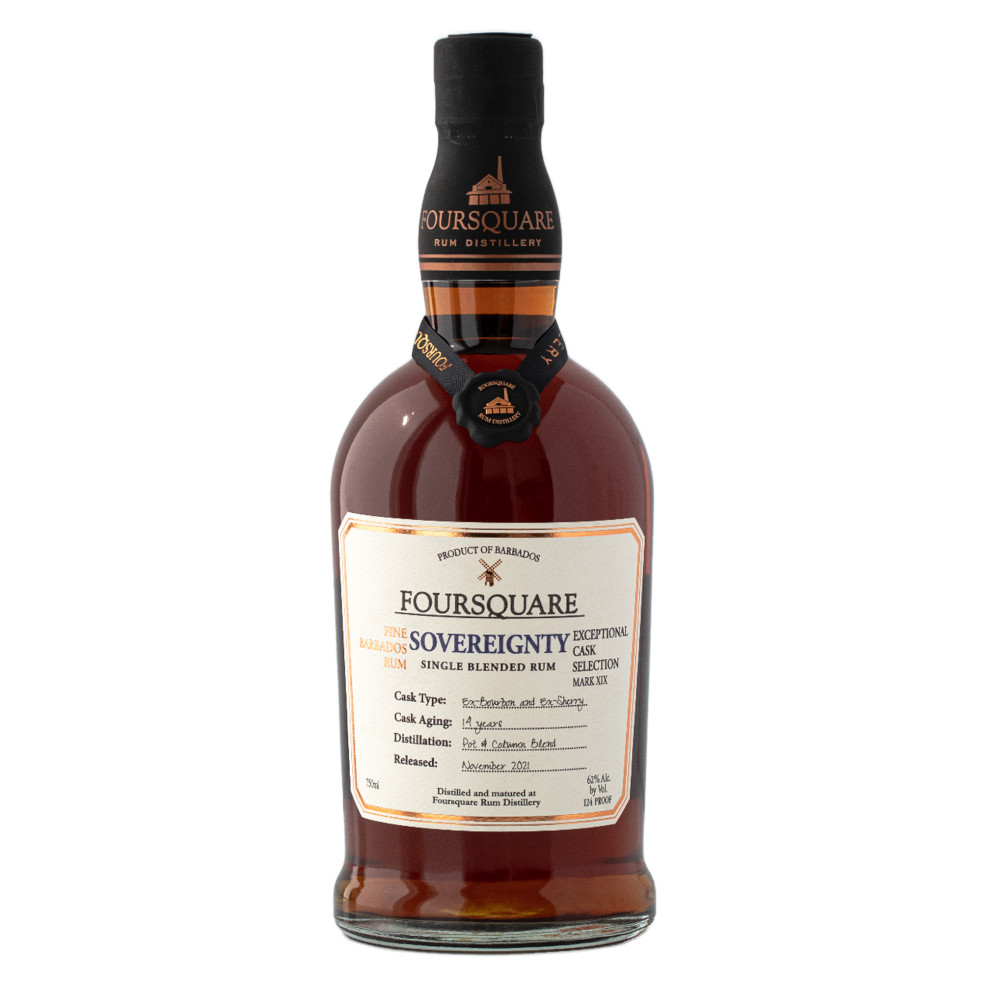 Rum Foursquare Sovereignty ECS Mark XIX 14YO 62% 700 ml