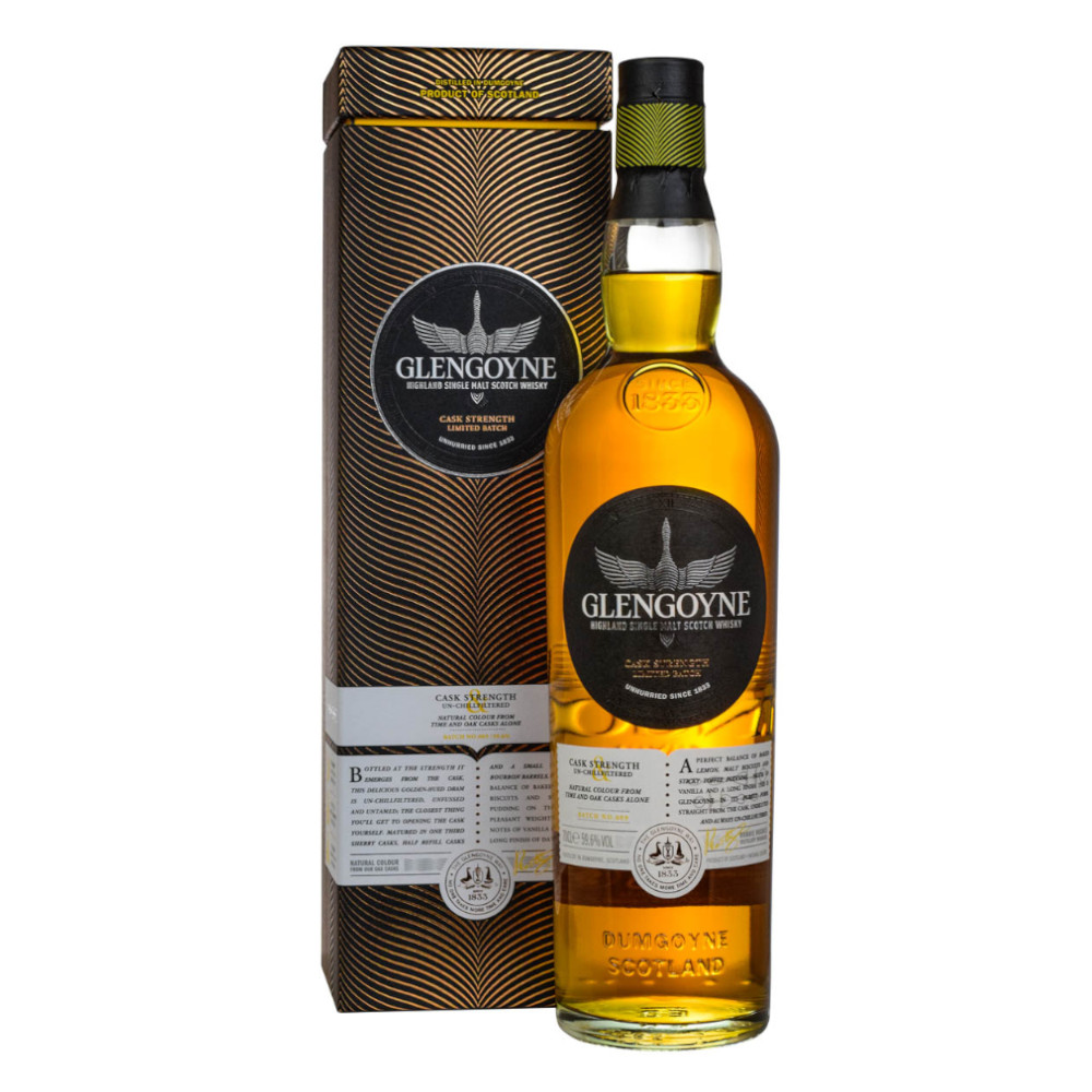 Whisky Glengoyne Cask Strength Batch no. 10 Highland Single Malt 59,5% 700 ml kartonik