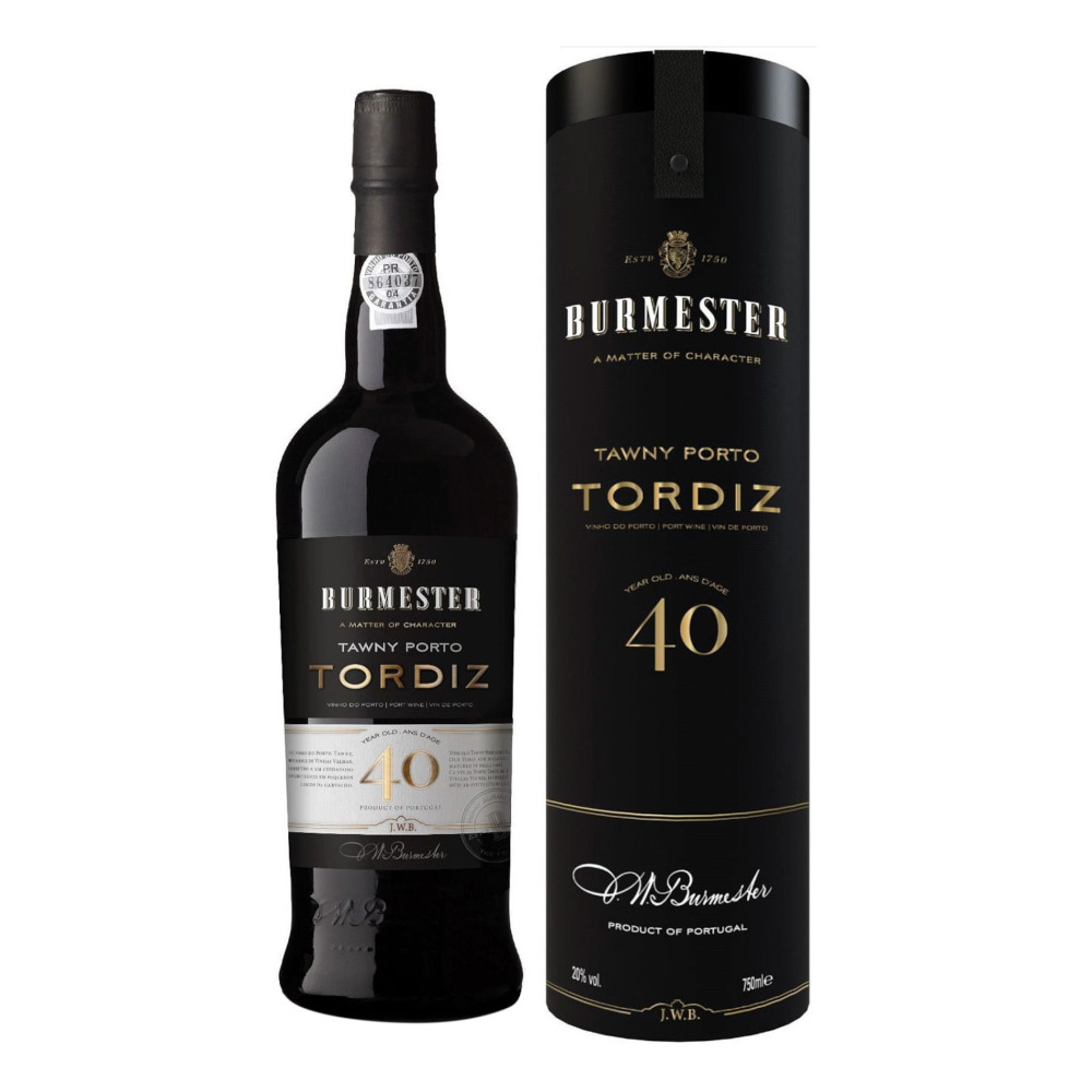 Wino Burmester 40 Anos Tawny 20% czerwone słodkie 750 ml tuba