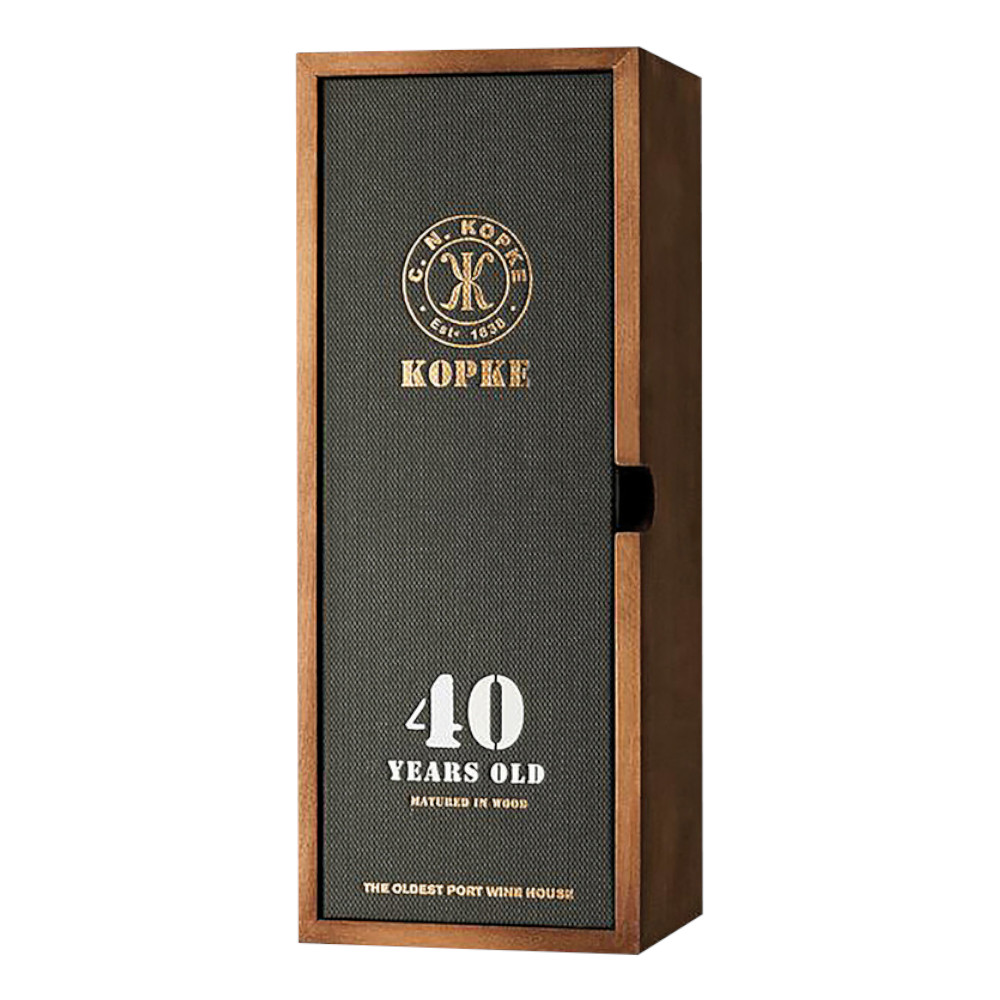 Wino Kopke 40 Anos Tawny 20% czerwone słodkie 750 ml skrzynka