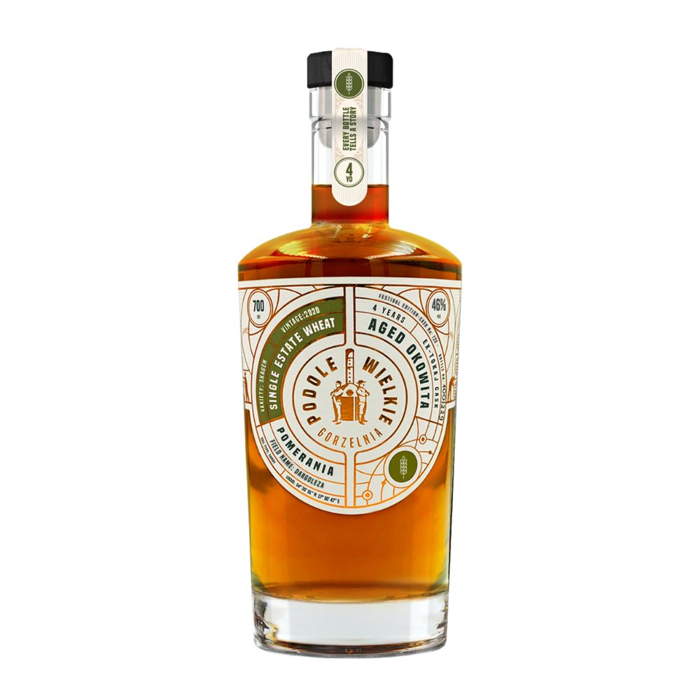 Okowita Podole Wielkie Pszenica 4YO Tokaj Cask 46% 700 ml