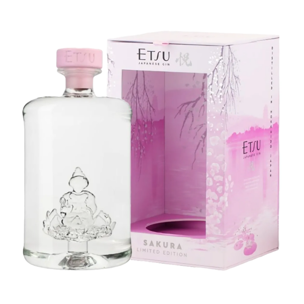 Gin Etsu Sakura Limited Edition 43% 700 ml + karotnik