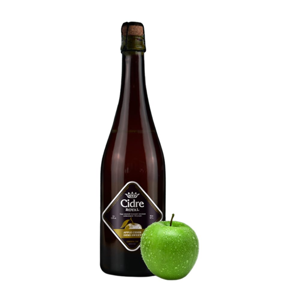 Cydr jabłkowy klasyczny, półsłodki 5% 700 ml