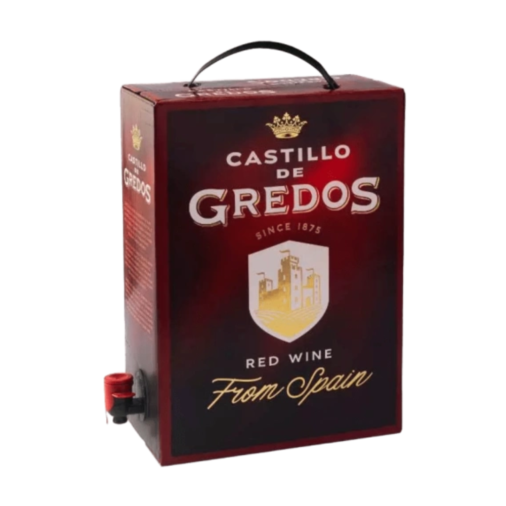 Wino Castillo de Gredos Tinto BIB 13% czerwone wytrawne 3000 ml