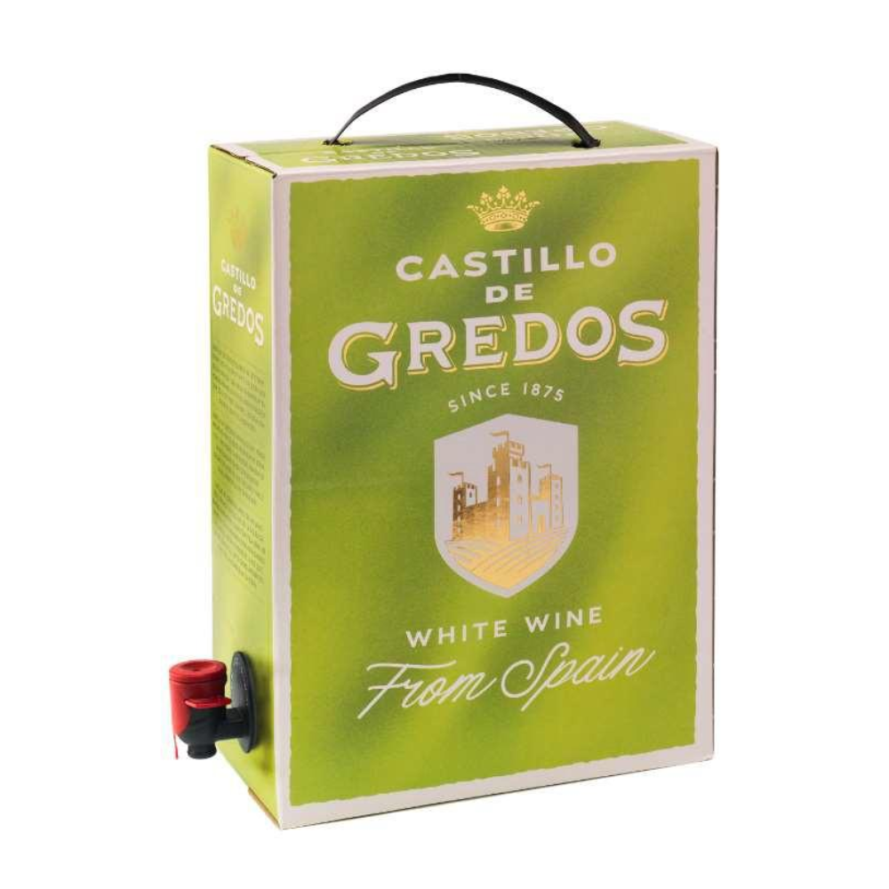 Wino Castillo de Gredos Bianco BIB 13% białe wytrawne 3000 ml
