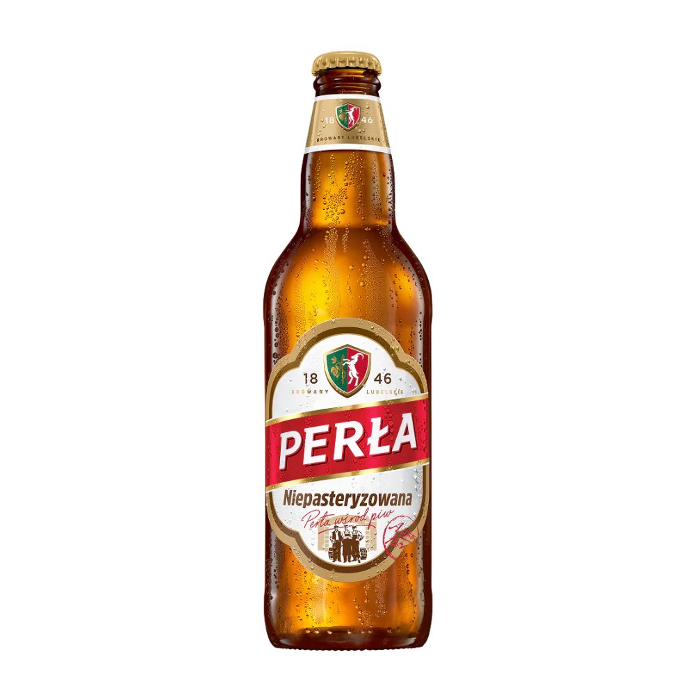 Piwo Perła Niepasteryzowana 5,2% 500 ml