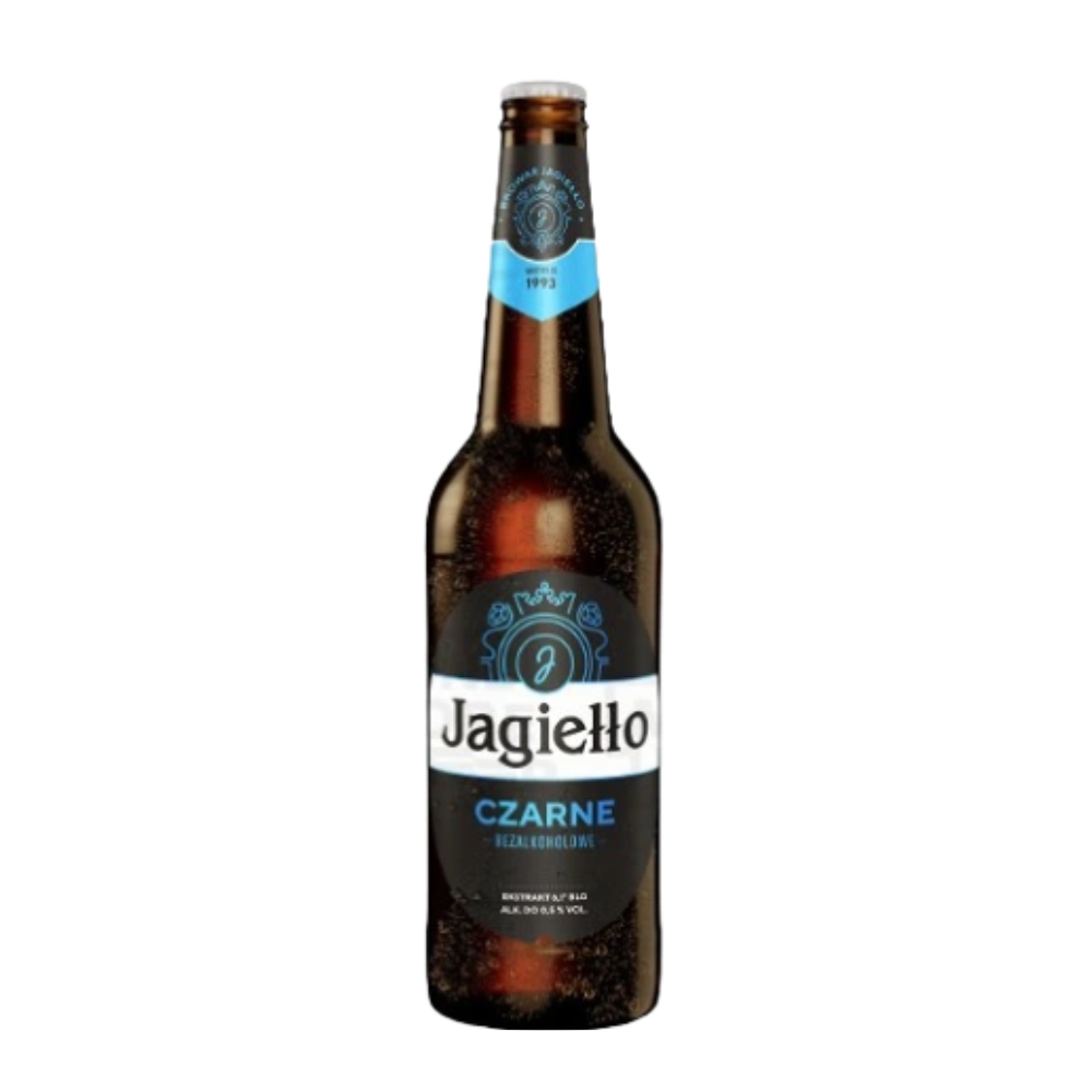 Piwo Jagiełło Czarne 0% 500 ml