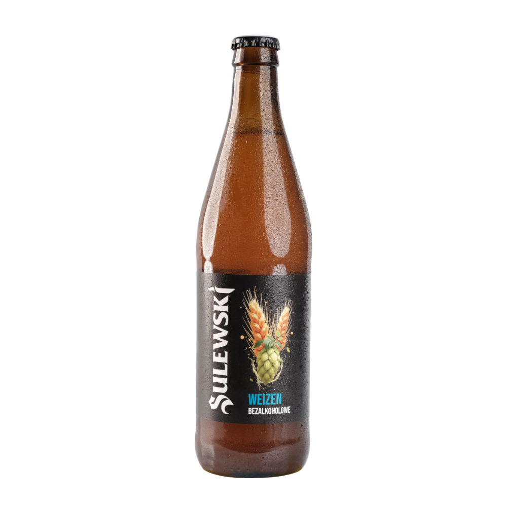 Piwo Sulewski Weizen 0% 500 ml