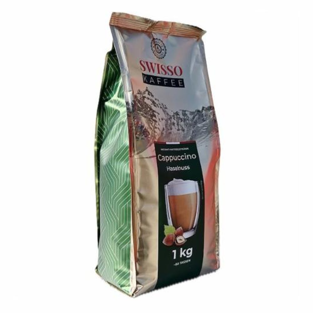 Kawa Swisso Kaffee Cappuccino Haselnuss 1 kg