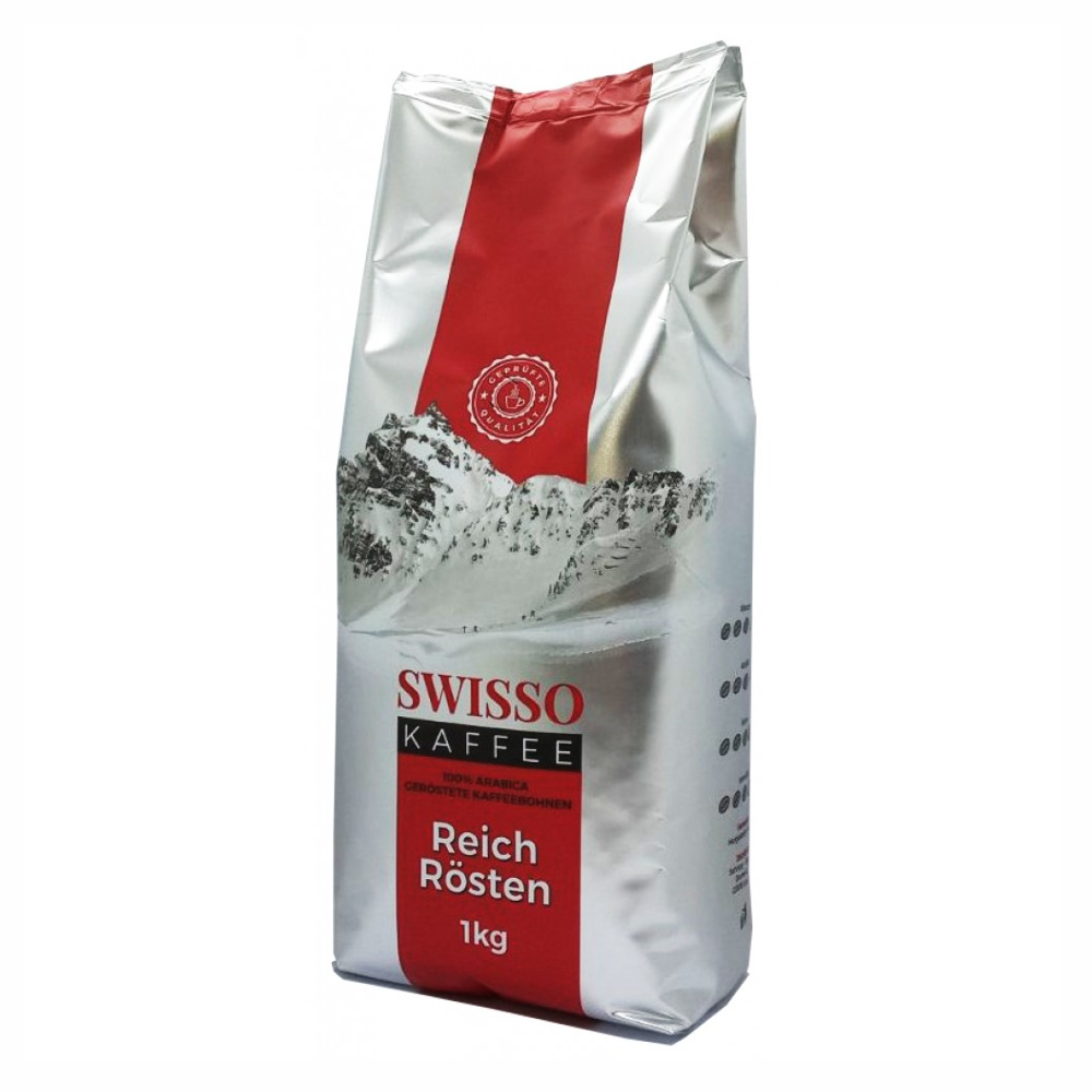 Kawa Ziarnista Swisso Kaffee Reich Rosten 1 kg