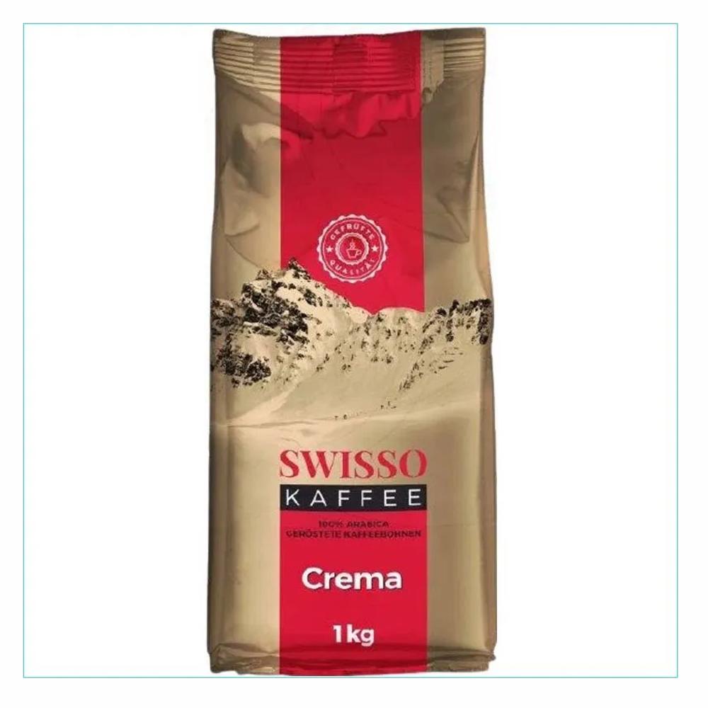 Kawa Ziarnista Swisso Kaffe Crema 1 kg