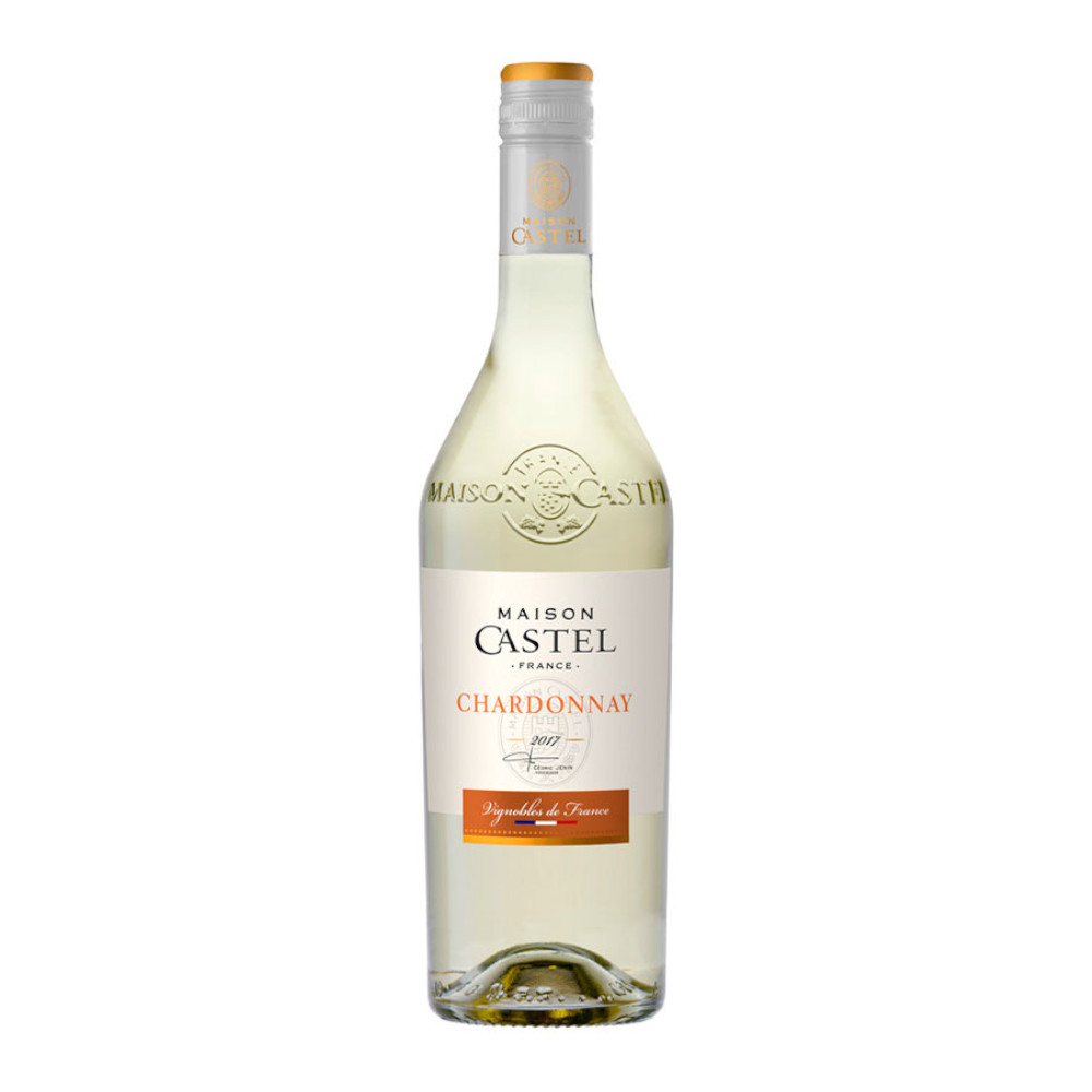 Wino Chardonnay Maison Castel 12,5% białe wytrawne 750 ml