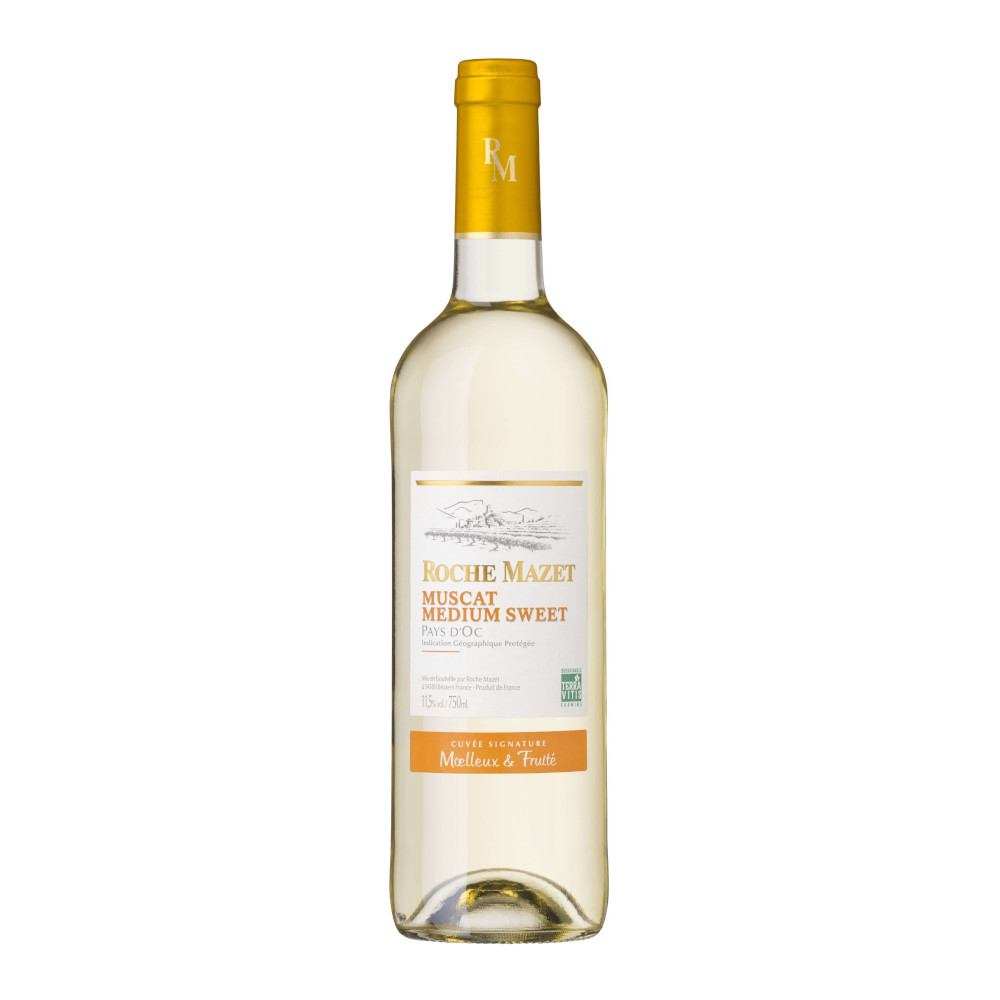 Wino Roche Mazet Muscat 11,5% białe półsłodkie 750 ml