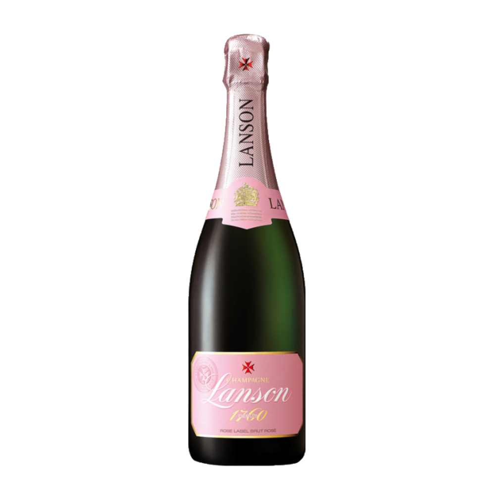 Szampan Lanson Rose Label 12,5% różowe wytrawne 750 ml