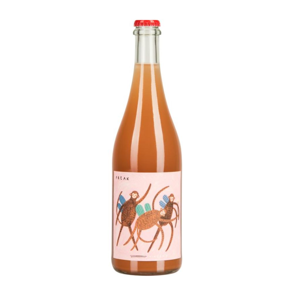 Wino Saint Vincent Freak Pet Nat 11,5% różowe wytrawne 750 ml