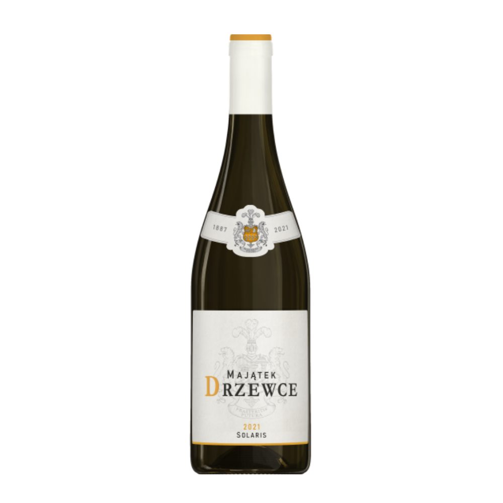Wino Majątek Drzewce Solaris 12% białe wytrawne 750 ml
