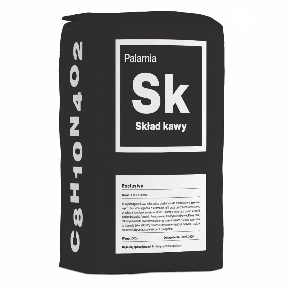 Kawa Skład Kawy Exclusive 1000 g