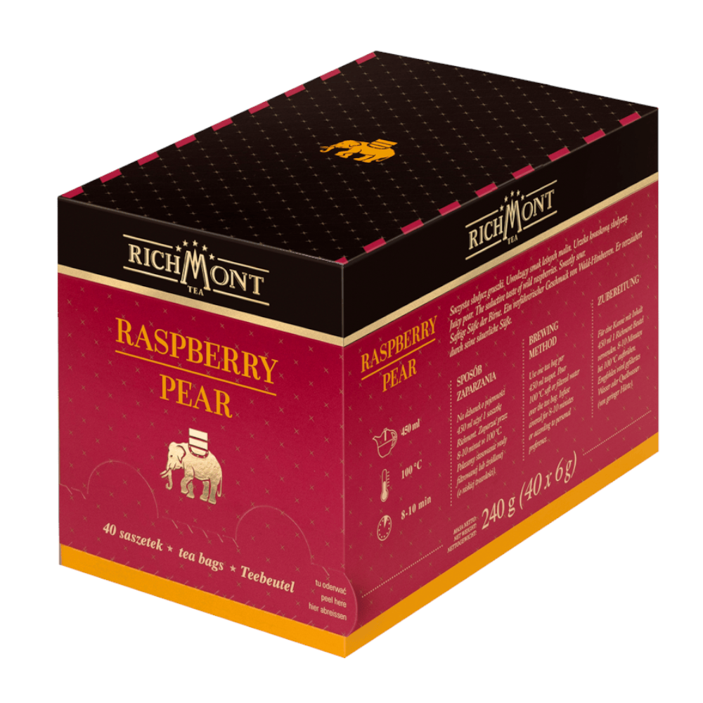 Herbata Richmont Raspberry Pear 50 szt