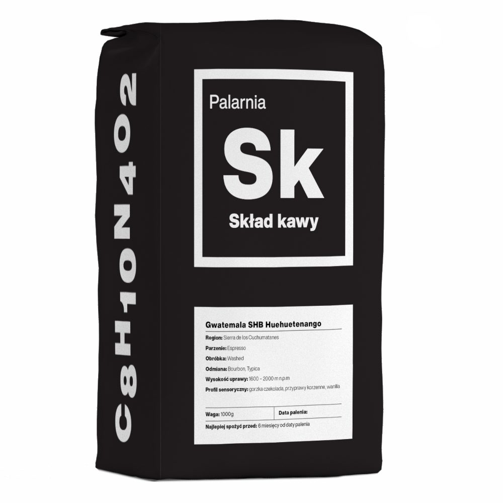 Kawa Skład Kawy Gwatemala Huehuetenango 500 g