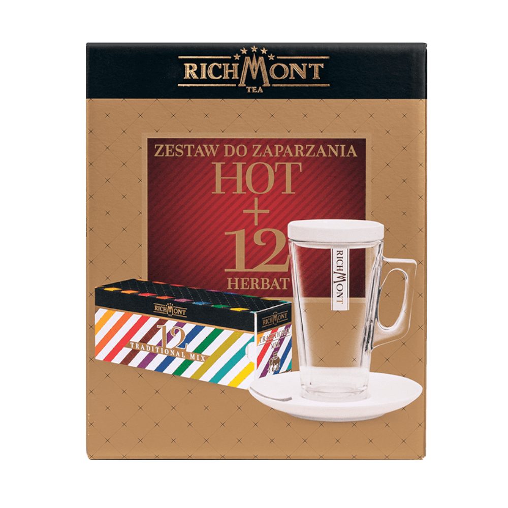 Hot Brewing Set + 12 RICHMONT Teas