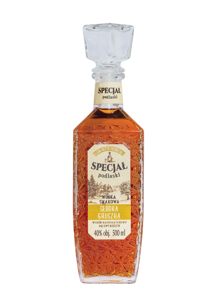 Wódka Specjał Podlaski Słodka Gruszka 40% 500ml