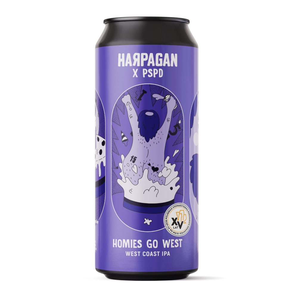 Piwo Harpagan Homies Go West 6,5% 500 ml