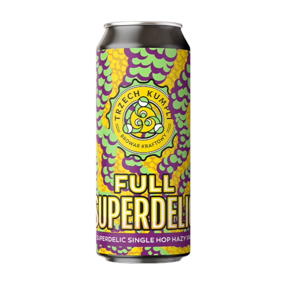 Piwo Trzech Kumpli Full Superdelic Puszka 5,6% 500 ml