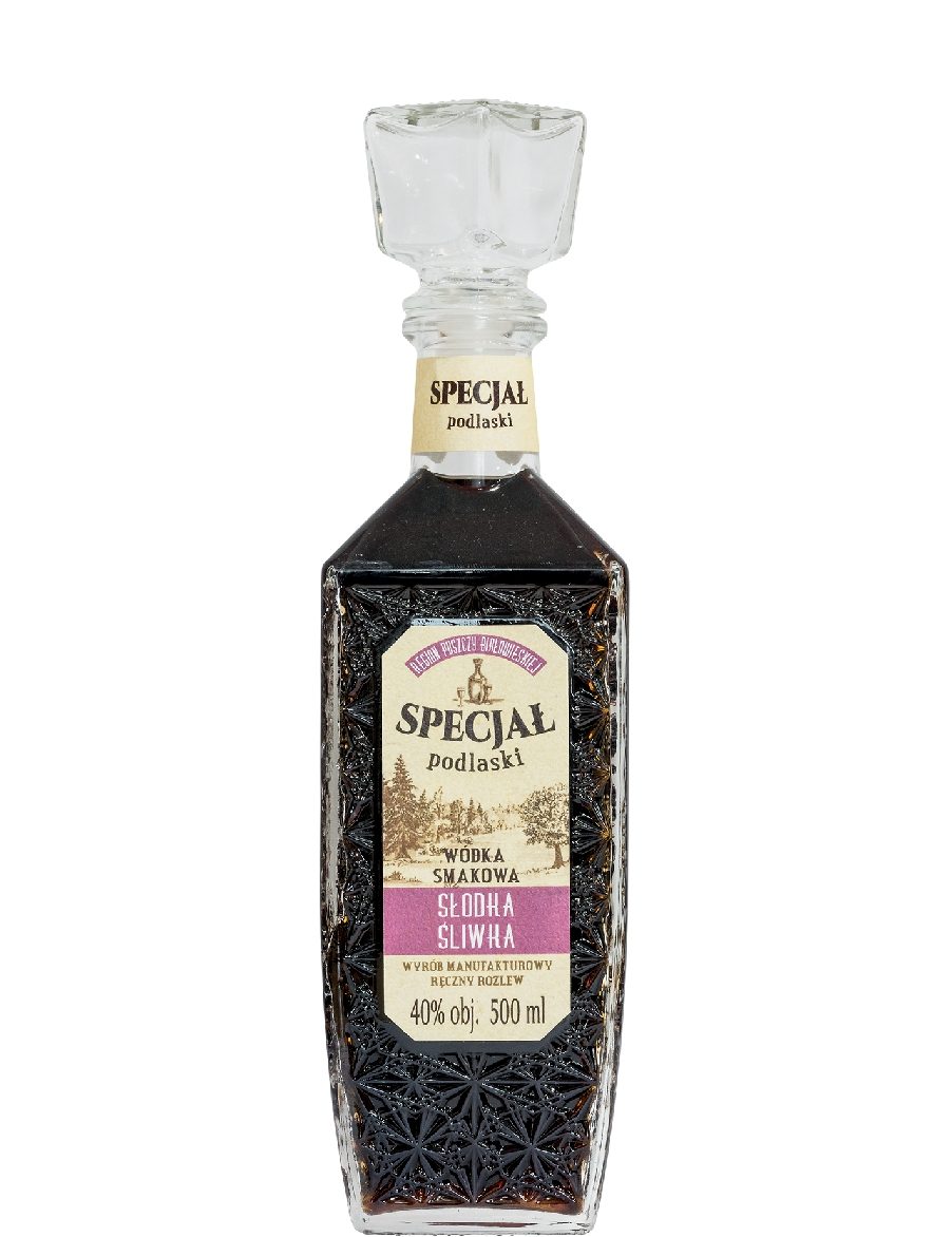 Wódka Specjał Podlaski Słodka Śliwka 40% 500 ml