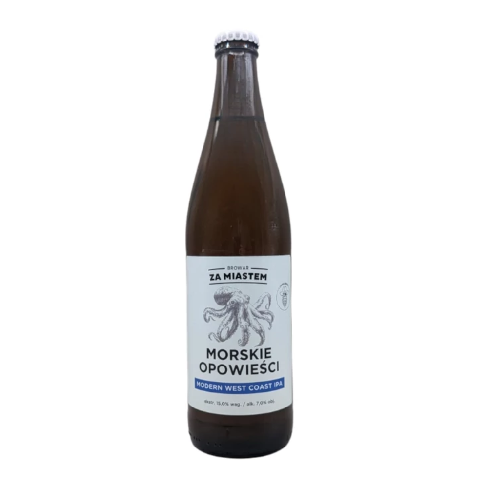 Piwo Browar Za Miastem Morskie Opowieści Modern West Coast IPA 7% 500 ml