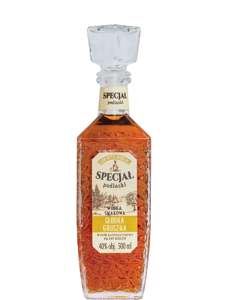 Wódka Specjał Podlaski Słodka Gruszka 40% 500ml