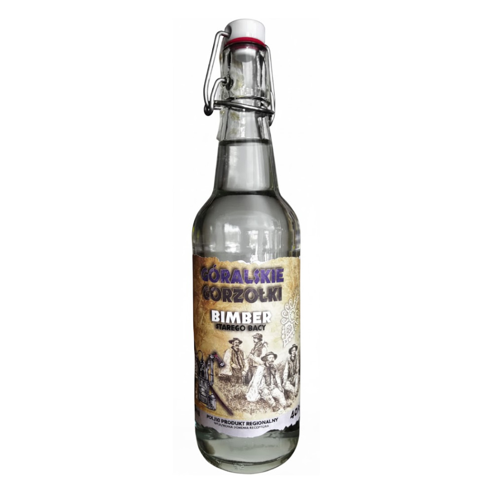 Wódka Góralskie Gorzołki Bimber Starego Bacy 40% 100 ml