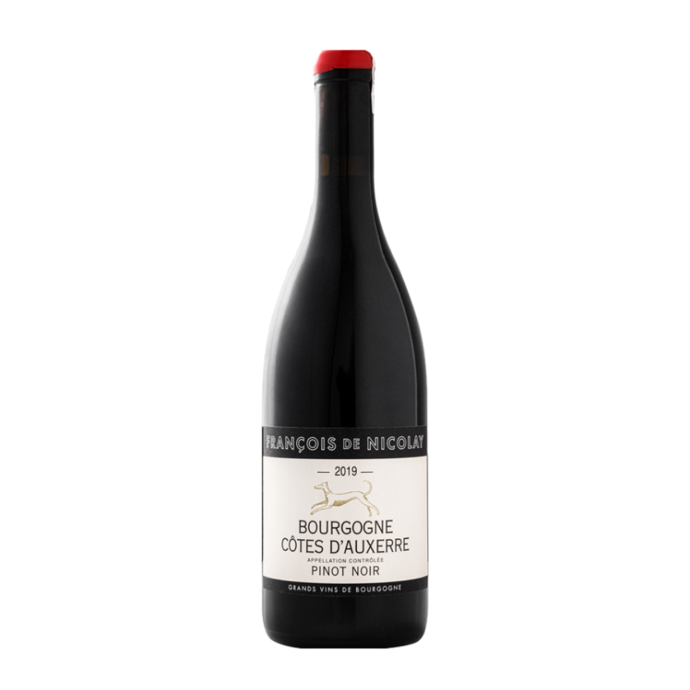 Wino Francois de Nicolay Bourgogne Cote d'Auxerre 13% czerwone wytrawne 750 ml
